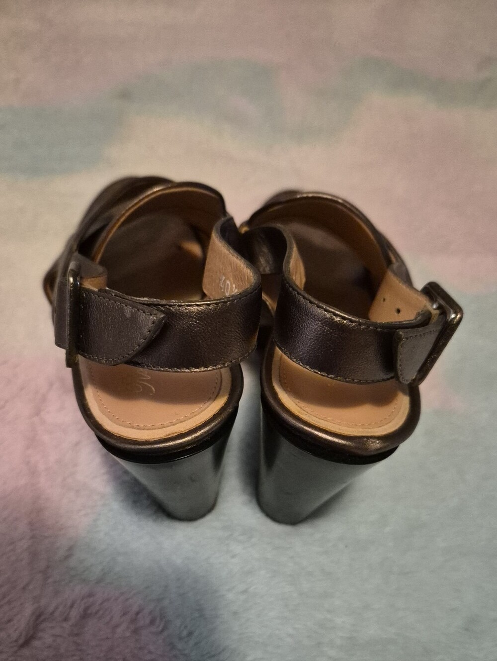 Vintage Robert Clergerie Leather High Heel Shoes - Picture 7 of 9